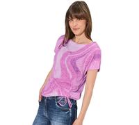 T-Shirt mit Batik Print