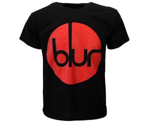 T-Shirt mit Blur-Circle-Logo XXL Schwarz