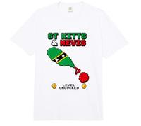T-Shirt mit Flagge von St. Kitts und Nevis, Karten von St. Kitts und Nevis Comfort Colors Adult Heavyweight T-Shirt