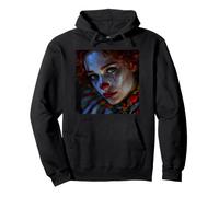 T-Shirt mit floralem Totenkopf, Gothic, ästhetisch, grafisch Pullover Hoodie