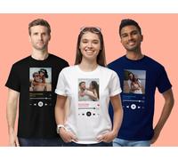 T-Shirt mit Foto & Song