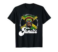 T-Shirt mit Jamaika-Flagge, Vintage-Jamaika, Jamaika für Damen und Herren T-Shirt