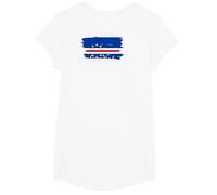 T-Shirt mit Kapverde-Flagge, Kapverden-Karte, Kap Verde für Damen T-Shirt