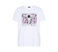 Print-Shirt CHIEMSEE, Damen, Gr. 38, weiß, 100% Baumwolle, Rundhals, Shirts (20724427-M) weiß