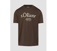 T-Shirt mit Logo-Print L braun 2156922.48D1.L