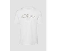 T-Shirt mit Logo-Print M weiß 2156922.01D2.M