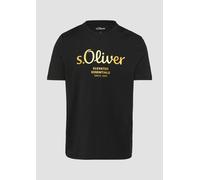T-Shirt mit Logo-Print S schwarz 2156922.99D2.S