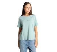 Tom Tailor - T-Shirt aus Baumwolle light blue green - Gr. - M