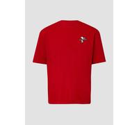 T-Shirt mit Peanuts®-Artwork im Relaxed Fit L rot 2172530.33D1.L