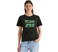 T-Shirt mit Rundhals und Frontprint