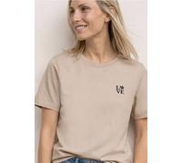 T-Shirt mit Rundhals und Printdetail
