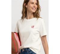 T-Shirt mit Rundhals und Printdetail