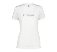T-Shirt mit Rundhalsausschnitt und Logo Damen CMP Blanc XS