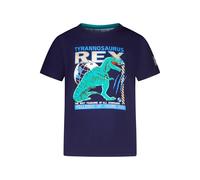 T-Shirt mit T-Rex Stick-Applikation für Jungen