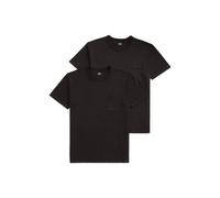 T-Shirt mit Tasche im 2er-Pack M Black