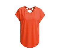 Kurzarmshirt SMITH & SOUL, Damen, Gr. S, rot (chili), Material: 70% Modal, 30% Polyester, unifarben, regular fit normal, angeschnitten, Shirts, mit überschnittenen Schultern (32715517-S) chili