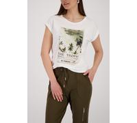 monari - T-Shirt mit Print - Gr. - 46