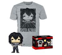 T-Shirt My Hero Academia - Shota Aizawa + Figur Funko (größe S)