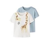 Name IT Herren Nbmhos 2P Ss Top Box, Blue Fog, 80 (2er Pack)