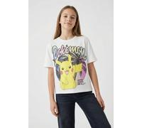 NAME IT - NKFMUBA POKEMON SS NREG TOP BOX NOOS SKY bright white - Gr. - 134/140