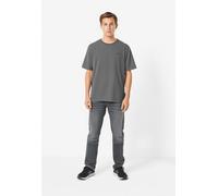 T-Shirt NAME IT "NKMGREG SS NREG TOP NOOS", Jungen, Gr. 134 (140), grau (lava smoke), Jersey, Obermaterial: 100% Baumwolle, unifarben, lässig geschnitten, Rundhals, abgesteppte Kante, Shirts T-Shirt,