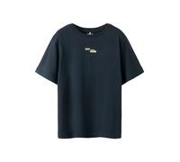 T-Shirt NAME IT "NKMHANSY SS NREG TOP BOX PB", Jungen, Gr. 122/128, salute, Jersey, Obermaterial: 100% Baumwolle, bedruckt, unifarben, normal normal, Rundhals, Shirts T-Shirt (54704455-122) salute