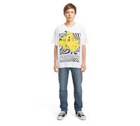 T-Shirt NAME IT "NKMJAMISH POKEMON NREG SS TOP NOOS SKY", Jungen, Gr. 134/140, weiß (hellweiß), Jersey, Obermaterial: 100% Baumwolle, bedruckt, normal normal, Rundhals, Shirts T-Shirt (13860967-134) h