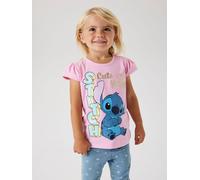 NAME IT - NMFFOLLY STITCH SS TOP NOOS WDI pink frosting - Gr. - 92