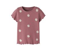 name it Shirt "Jolemo" in Lila - Größe 110 | Kinder Oberteile