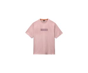 T-Shirt Napapijri Box Logo Rose XL