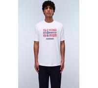 Napapijri T-Shirt Herren weiß, XXL
