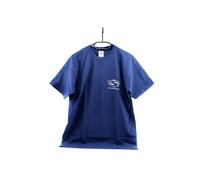T-Shirt naviblau mit Firmenlogo Reflexdruck silber M (mit kleinem Simson-Logo vorne und großem SIMSON-Logo hinten)