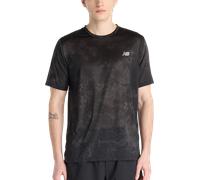 New Balance Athletics Printed SS Tee Gr. M Schwarz Herren - Jetzt bei Keller Sports kaufen!