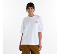New Balance Relaxed Fit T-Shirt mit Label-Print Modell 'INTELLIGENT' in Weiss, Größe M