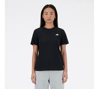 T-Shirt NEW BALANCE "SPORT ESSENTIALS JERSEY T-SHIRT", Damen, Gr. XL, schwarz (schwarz (001)), Obermaterial: 100% Baumwolle, normal, Rundhals, Shirts T-Shirt (20573762-XL) schwarz (001)