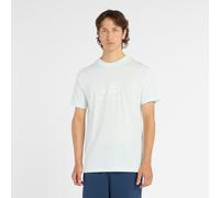 New Balance Sport Essentials Logo Kurzarm-t-shirt L Blue