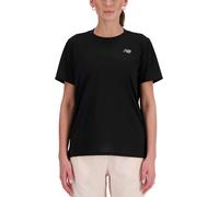 New Balance Sport Essentials Logo T-Shirt - Damen, Black - XS