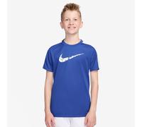 T-Shirt NIKE "B NK DF TRPHY23 SS TOP HBR", Mädchen, Gr. S, game royal, w, Jersey, Obermaterial: 100% Polyester, normal, Rundhals, Shirts T-Shirt, für Kinder, Kurzarm, für Fitness, sportlicher Stil, Ru