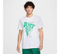 T-Shirt NIKE "M NSW TEE 12MO JDI SP25", Herren, Gr. 3XL, weiß, Obermaterial: 100% Baumwolle, normal, Shirts T-Shirt (40117056-XXXL) weiß