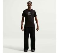 T-Shirt NIKE "PSG M NK CREST TEE", Herren, Gr. M, schwarz, Obermaterial: 100% Baumwolle, normal, Rundhals, Shirts T-Shirt, sportlicher Look, Kurzarm, Rundhalsausschnitt, ohne Verschluss (22703836-M) s