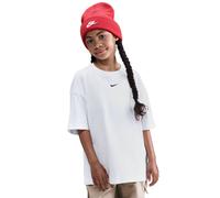 T-Shirt NIKE SPORTSWEAR "G NSW TEE SS OVRSZED LBR", Mädchen, Gr. XL (164/170), weiß, Obermaterial: 100% Baumwolle, Shirts T-Shirt (69220669-XL) weiß
