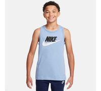 T-Shirt NIKE SPORTSWEAR "K NSW TANK TEE", Jungen, Gr. XL, hydrogen blau, Obermaterial: 100% Baumwolle, normal, Rundhals, Shirts T-Shirt, ärmelloses Design, Rundhalsausschnitt, ohne Verschluss, ohne Kr