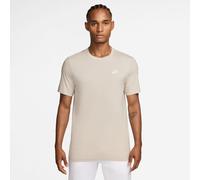 T-Shirt NIKE SPORTSWEAR "M NSW CLUB TEE", Herren, Gr. M, lt orewood b, Jersey, Obermaterial: 100% Baumwolle, regular fit normal, Rundhals, Shirts T-Shirt, Regular Fit, Kurzarm, Rundhalsausschnitt (407