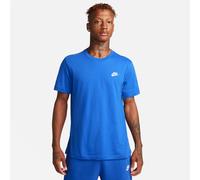 T-Shirt NIKE SPORTSWEAR "M NSW CLUB TEE", Herren, Gr. XXL, game royal, Jersey, Obermaterial: 100% Baumwolle, regular fit normal, Rundhals, Shirts T-Shirt, Regular Fit, Kurzarm, Rundhalsausschnitt (297