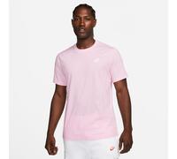 T-Shirt NIKE SPORTSWEAR "M NSW CLUB TEE", Herren, Gr. XXL, pink foam, w, Jersey, Obermaterial: 100% Baumwolle, regular fit normal, Rundhals, Shirts T-Shirt, Regular Fit, Kurzarm, Rundhalsausschnitt (5