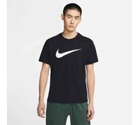 NIKE Sportswear Swoosh T-Shirt Herren black/white M