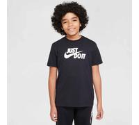 T-Shirt NIKE SPORTSWEAR "Nike Sportswear Big Kids' T-Shirt", Jungen, Gr. M, schwarz, Obermaterial: 100% Baumwolle, Shirts T-Shirt, klassische Passform, sportlicher Stil, in verschiedenen US-Größen (40