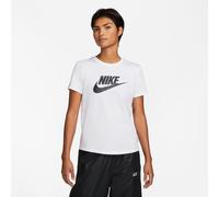 Nike T-Shirt Sportswear Essentials Logo Damen Weiß/Schwarz L