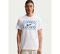 T-Shirt NIKE SPORTSWEAR "Nike Sportswear Men's T-Shirt", Herren, Gr. XXL, weiß, Obermaterial: 100% Baumwolle, normal, Rundhals, Shirts T-Shirt, mit Rundhalsausschnitt, aus Baumwolle, normale Länge (36