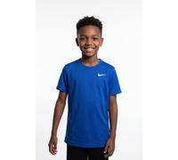 T-Shirt NIKE SPORTSWEAR "NKB B NK DF LEGEND SS TEE", Mädchen, Gr. 104, blau (game royal), Obermaterial: 100% Polyester, Shirts T-Shirt, für sportliche Aktivitäten, sportlicher Stil, für Kinder (843443